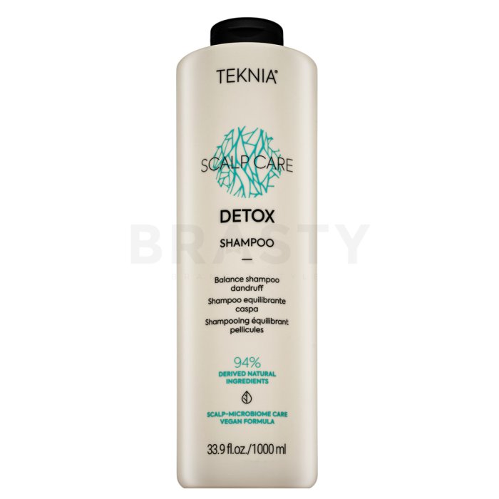 Lakmé Teknia Scalp Care Detox Shampoo čisticí šampon против пърхут за нормална до мазна коса 1000 ml