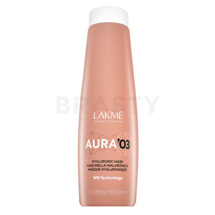 Lakmé Aura '03 Hyaluronic Mask Укрепваща маска За уморена коса 1000 ml
