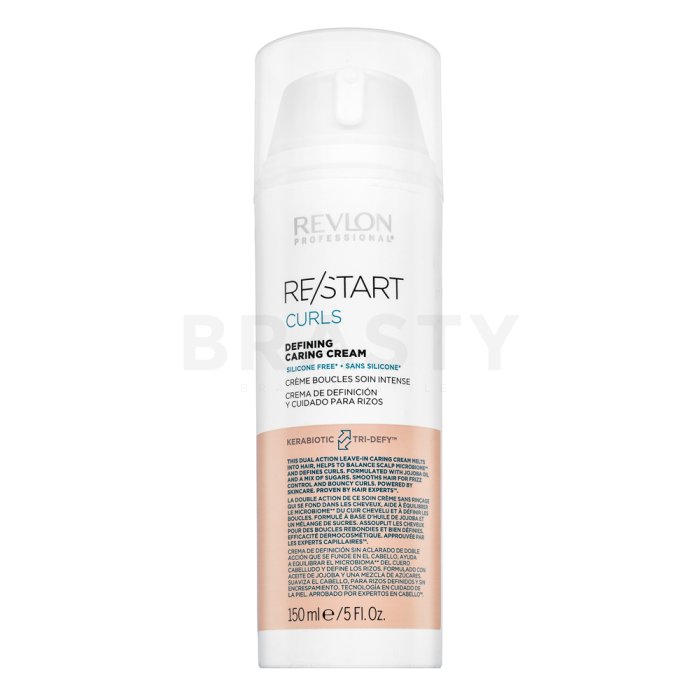 Revlon Professional Restart Curls Defining Caring Cream грижа без изплакване за къдрава коса 150 ml
