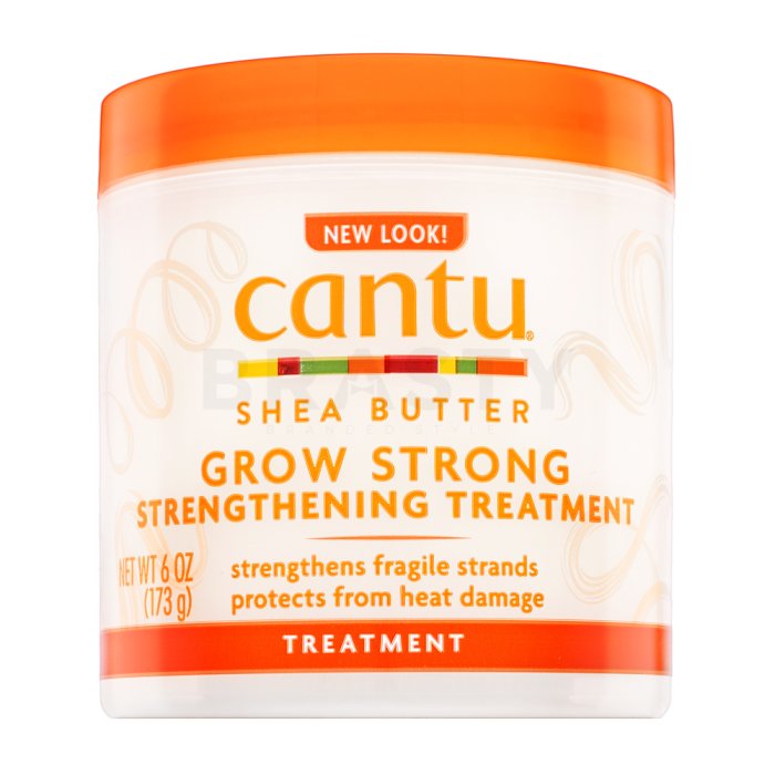 Cantu Shea Butter Grow Strong Strengthening Treatment Грижа за косата при топлинна обработка на косата