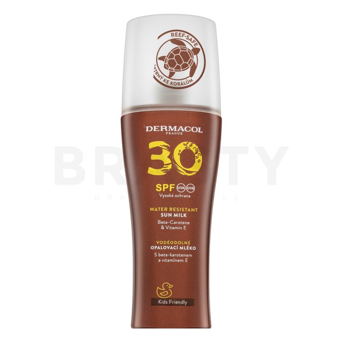 Dermacol Water Resistant лосион за слънце Sun Milk SPF 30 200 ml