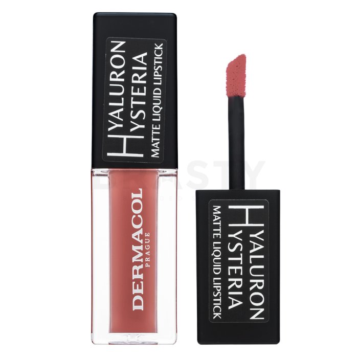 Dermacol Hyaluron Hysteria Matte Liquid Lipstick течно червило с матиращо действие No.02 4,5 ml