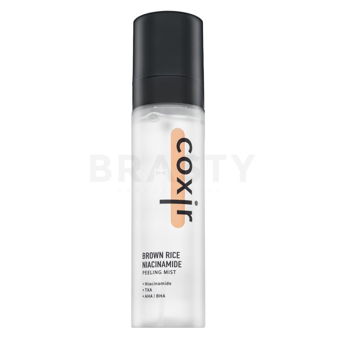 Coxir Brown Rice Niacinamide ексфолираща мъгла Peeling Mist 80 ml