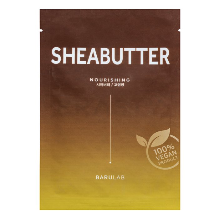 Barulab The Clean Vegan платнена маска Mask Shea Butter 23 g