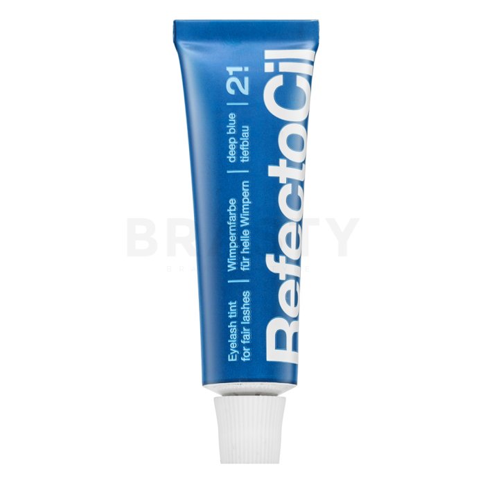 RefectoCil Eyelash And Eyebrow Tint боя за вежди и мигли 2.1 Deep Blue 15 ml
