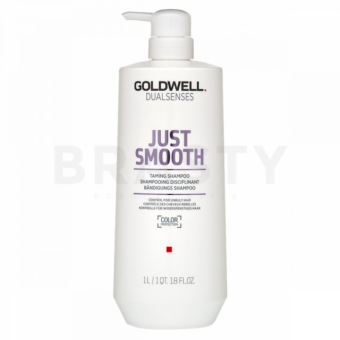 Goldwell Dualsenses Just Smooth Taming Shampoo изглаждащ шампоан за непокорна коса 1000 ml